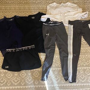 Under Armour Athletic Set - Black, Gray, White